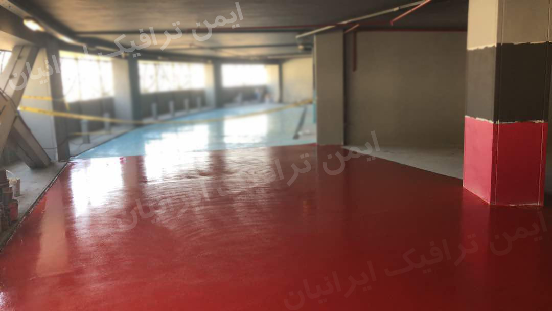 کفپوش اپوکسی اجرا شده در مجتمع جم سنتر